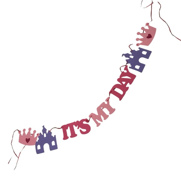 ALL NWT party decorations pack. Banner, balloons, glow necklaces, crown, pin - Picture 10 of 10